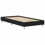Bettrahmen Schwarz Eichen-Optik 203 x 101 x 25 cm Holzwerkstoff