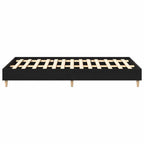 Bettrahmen Schwarz Eichen-Optik 193 x 138 x 25 cm Holzwerkstoff