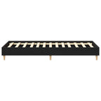 Bettrahmen Schwarz Eichen-Optik 193 x 78 x 25 cm Holzwerkstoff