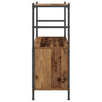 Bücherregal Geräucherte Eiche 80 x 30 x 78,5 cm Holzwerkstoff