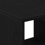 Couchtisch Schwarz Eichen-Optik 90 x 49 x 45 cm Holzwerkstoff