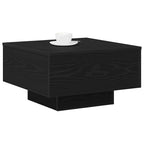 Couchtisch Schwarz Eichen-Optik 55 x 55 x 31 cm