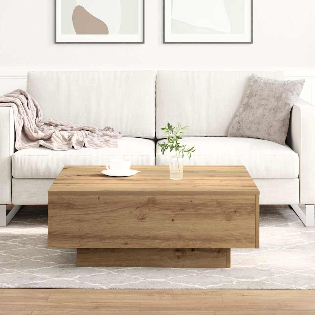 Couchtisch Artisan-Eiche 80 x 80 x 31 cm