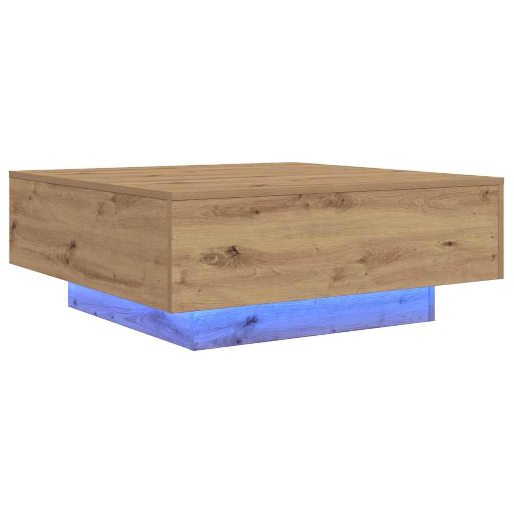 Couchtisch Artisan-Eiche 80 x 80 x 31 cm Holzwerkstoff