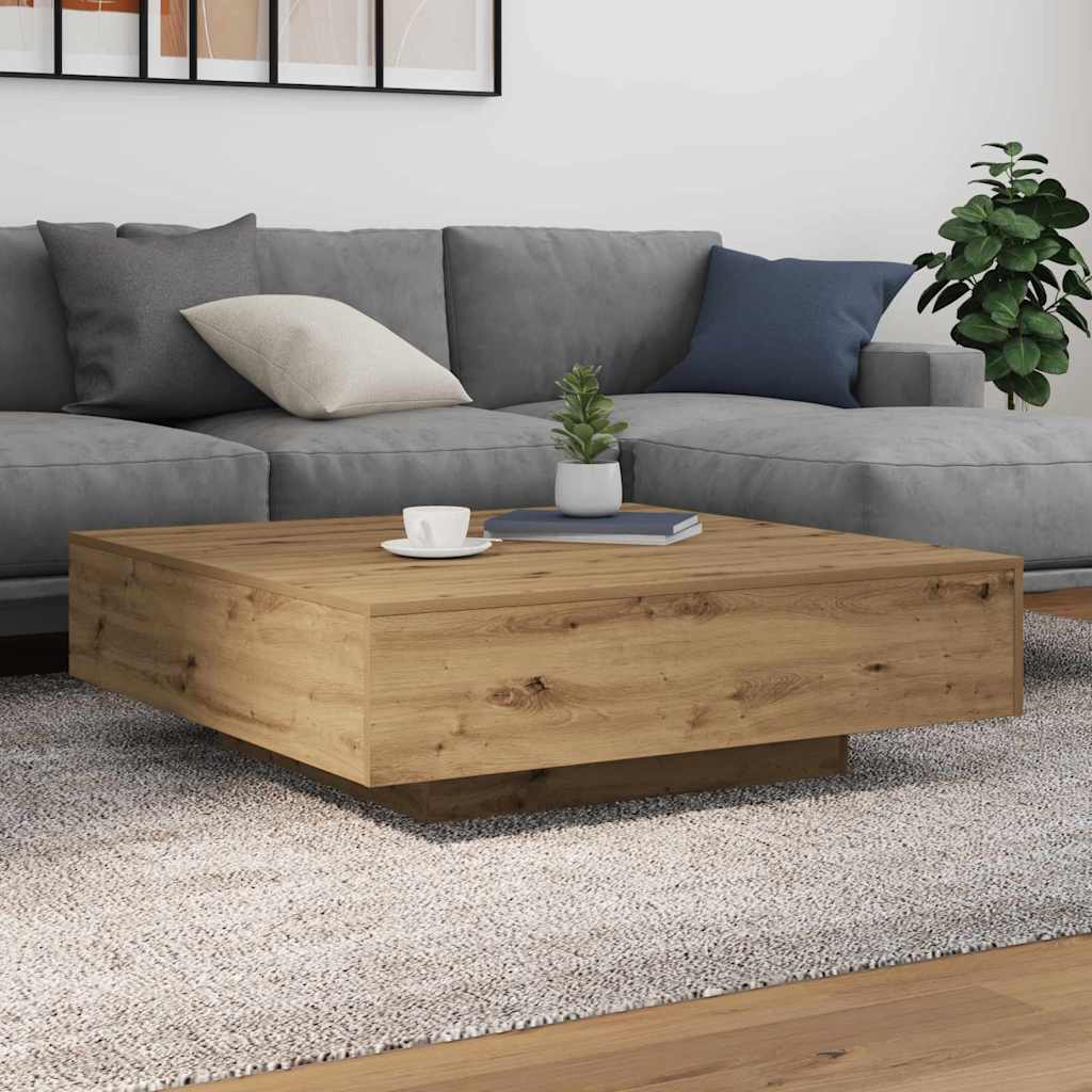 Couchtisch Artisan-Eiche 100 x 100 x 31 cm Holzwerkstoff