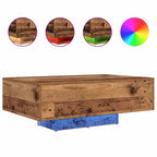 Couchtisch Altholz 85 x 55 x 31 cm Holzwerkstoff