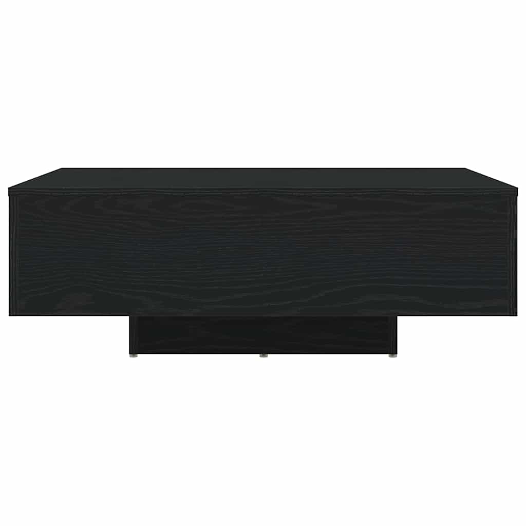 Couchtisch Schwarz Eichen-Optik 85 x 55 x 31 cm Holzwerkstoff