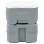 Camping-Toilette Grau 41,5 x 36,5 x 42 cm