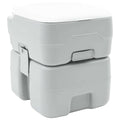 Camping-Toilette Grau 41,5 x 36,5 x 42 cm