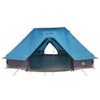 Tipi Zelt mit Dach mit Speicher Blau 680 x 430 x 270 cm Taft