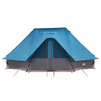 Tipi Zelt mit Dach mit Speicher Blau 680 x 430 x 270 cm Taft