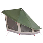 Tipi Zelt mit Dach mit Speicher Grün 508 x 470 x 300 cm Taft
