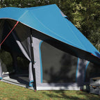 Tipi Zelt mit Dach mit Speicher Blau 508 x 470 x 300 cm Taft