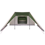 Tipi Zelt mit Dach mit Speicher Grün 660 x 456 x 200 cm Taft