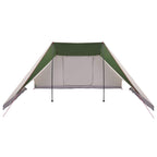 Tipi Zelt mit Dach mit Speicher Grün 660 x 456 x 200 cm Taft