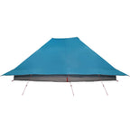 Tipi Zelt mit Dach mit Speicher Blau 660 x 456 x 200 cm Taft