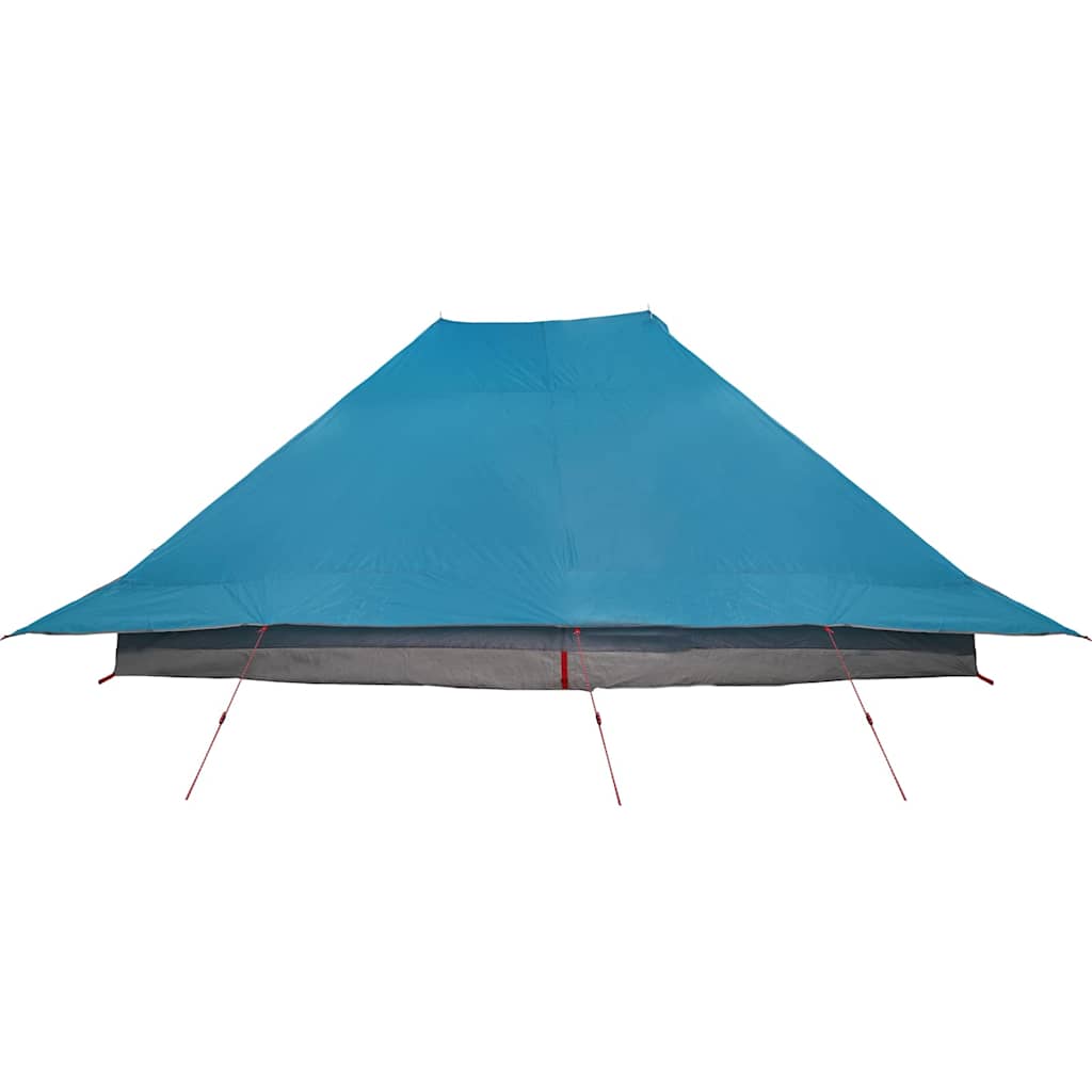 Tipi Zelt mit Dach mit Speicher Blau 660 x 456 x 200 cm Taft