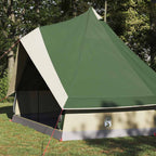Tipi Zelt mit Dach mit Speicher Grün 400 x 346 x 250 cm Taft