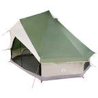 Tipi Zelt mit Dach mit Speicher Grün 400 x 346 x 250 cm Taft