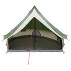 Tipi Zelt mit Dach mit Speicher Grün 400 x 346 x 250 cm Taft