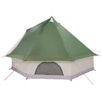 Tipi Zelt mit Dach mit Speicher Grün 400 x 346 x 250 cm Taft