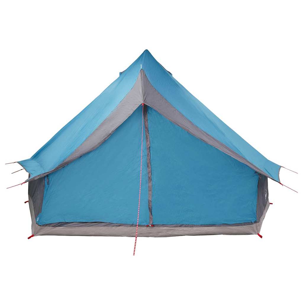 Tipi Zelt mit Dach mit Speicher Blau 400 x 346 x 250 cm Taft