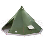 Tipi Zelt mit Dach mit Speicher Grün 560 x 560 x 300 cm Taft