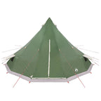 Tipi Zelt mit Dach mit Speicher Grün 560 x 560 x 300 cm Taft