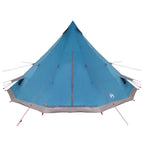 Tipi Zelt mit Dach mit Speicher Blau 560 x 560 x 300 cm Taft