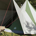Tipi Zelt mit Dach mit Speicher Grün 510 x 690 x 330 cm Taft
