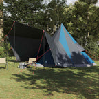 Tipi Zelt mit Dach mit Speicher Blau 510 x 690 x 330 cm Taft