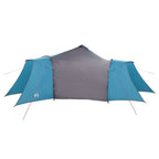 Tipi Zelt mit Dach mit Speicher Blau 492 x 492 x 275 cm Taft