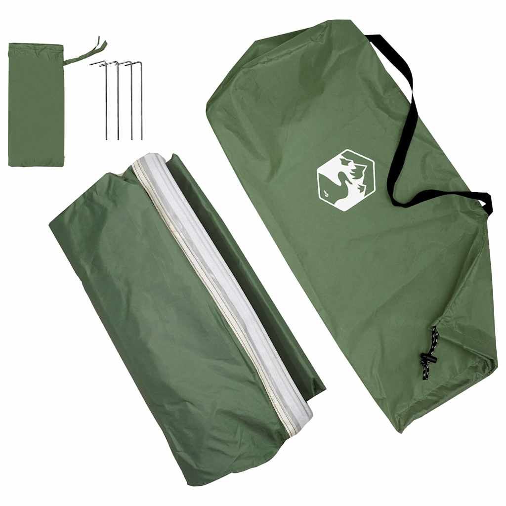 Wasserfeste Plane mit Dach Grün 240 x 300 cm