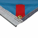 Wasserfeste Plane mit Dach Blau 240 x 460 cm