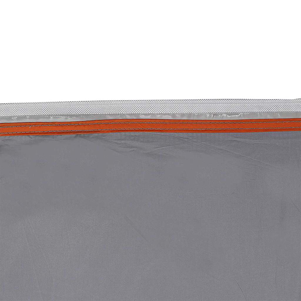 Wasserfeste Plane mit Dach Grau und Orange 240 x 460 cm
