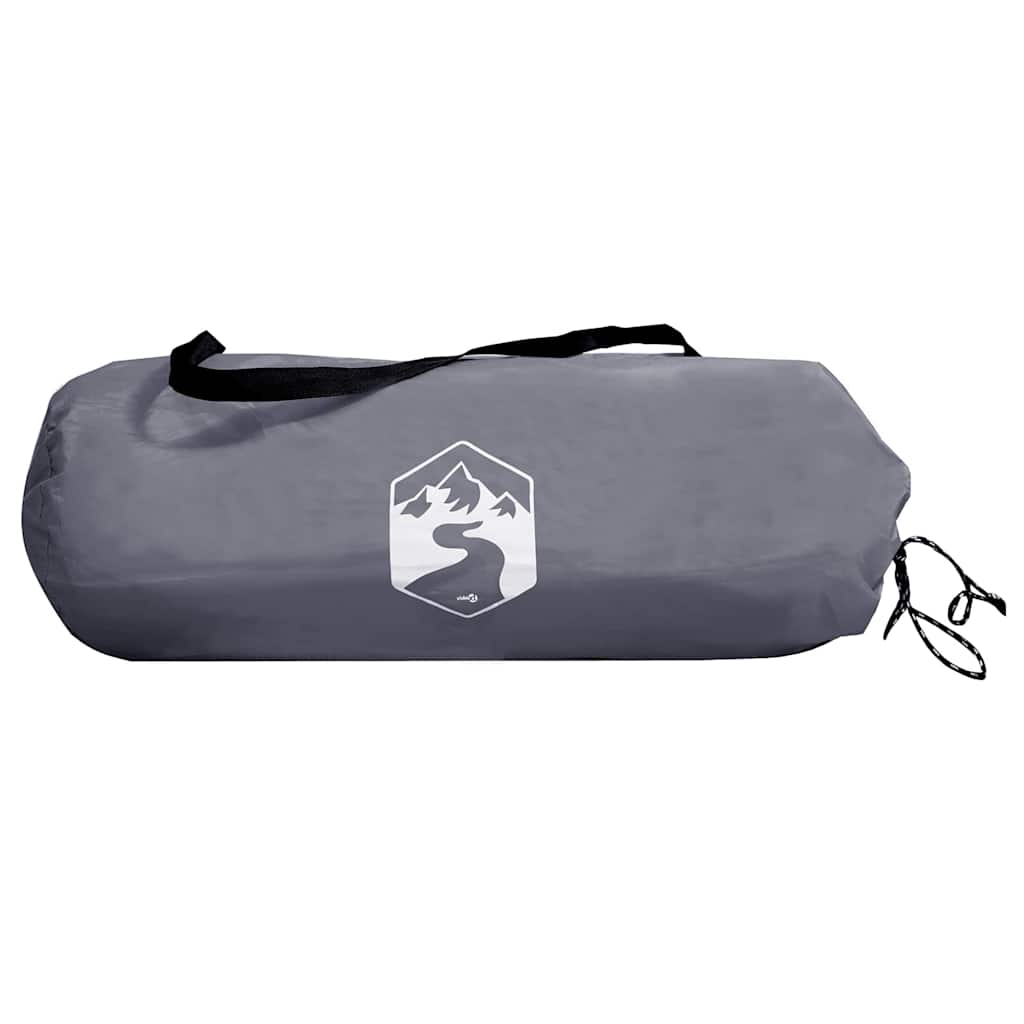Wasserfeste Plane mit Dach Grau und Orange 240 x 460 cm