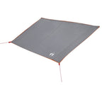 Wasserfeste Plane mit Dach Grau und Orange 240 x 460 cm