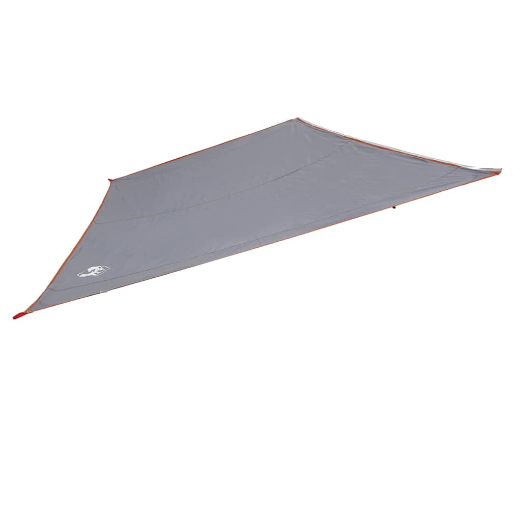 Wasserfeste Plane mit Dach Grau und Orange 240 x 460 cm