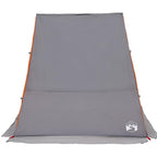 Heckklappenzelt Grau und Orange 190 x 150 x 185 cm Taft