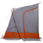 Heckklappenzelt Grau und Orange 285 x 255 x 245 cm Taft