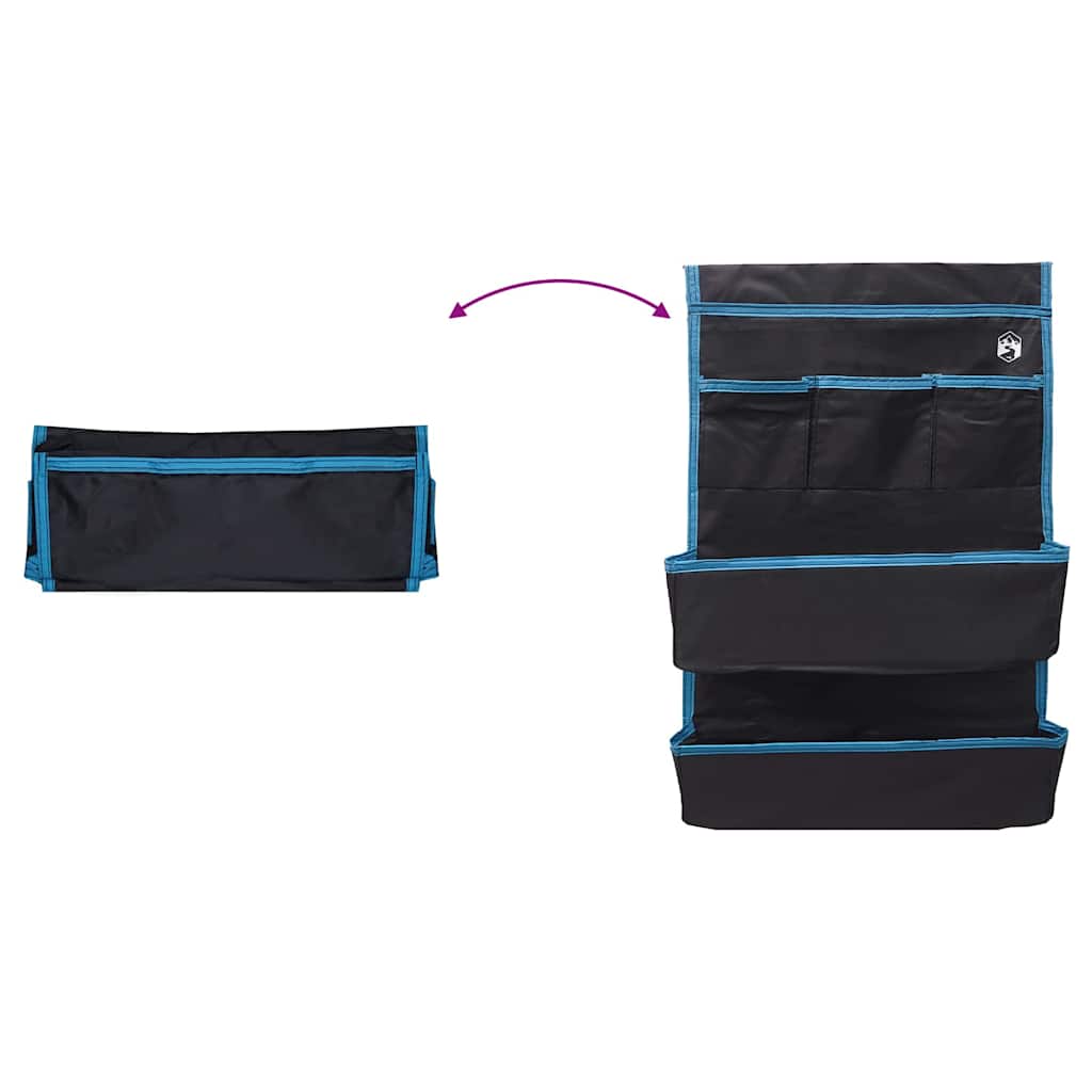 Aufbewahrungstasche mit Speicher Schwarz 66 x 40 cm Oxford