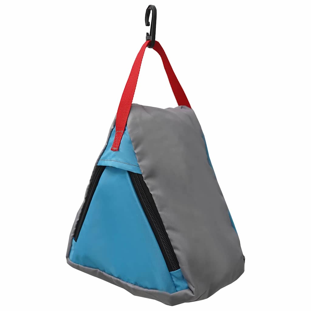 Aufbewahrungstasche 4 pcs Grau und Blau 24 x 16 x 24 cm Oxford