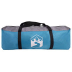 Tunnelzelt mit Dach mit Speicher Blau 500 x 348 x 200 cm Taft