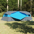 Innenzelt mit Dach mit Speicher Blau 520 x 520 x 190 cm Taft