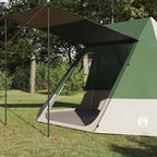 Campingzelt mit Dach mit Speicher Grün 482 x 360 x 227 cm Taft