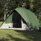 Campingzelt mit Dach mit Speicher Grün 275 x 230 x 140 cm Taft