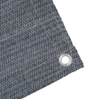 Zeltteppich Blau und Grau 450 x 250 cm Polyethylen