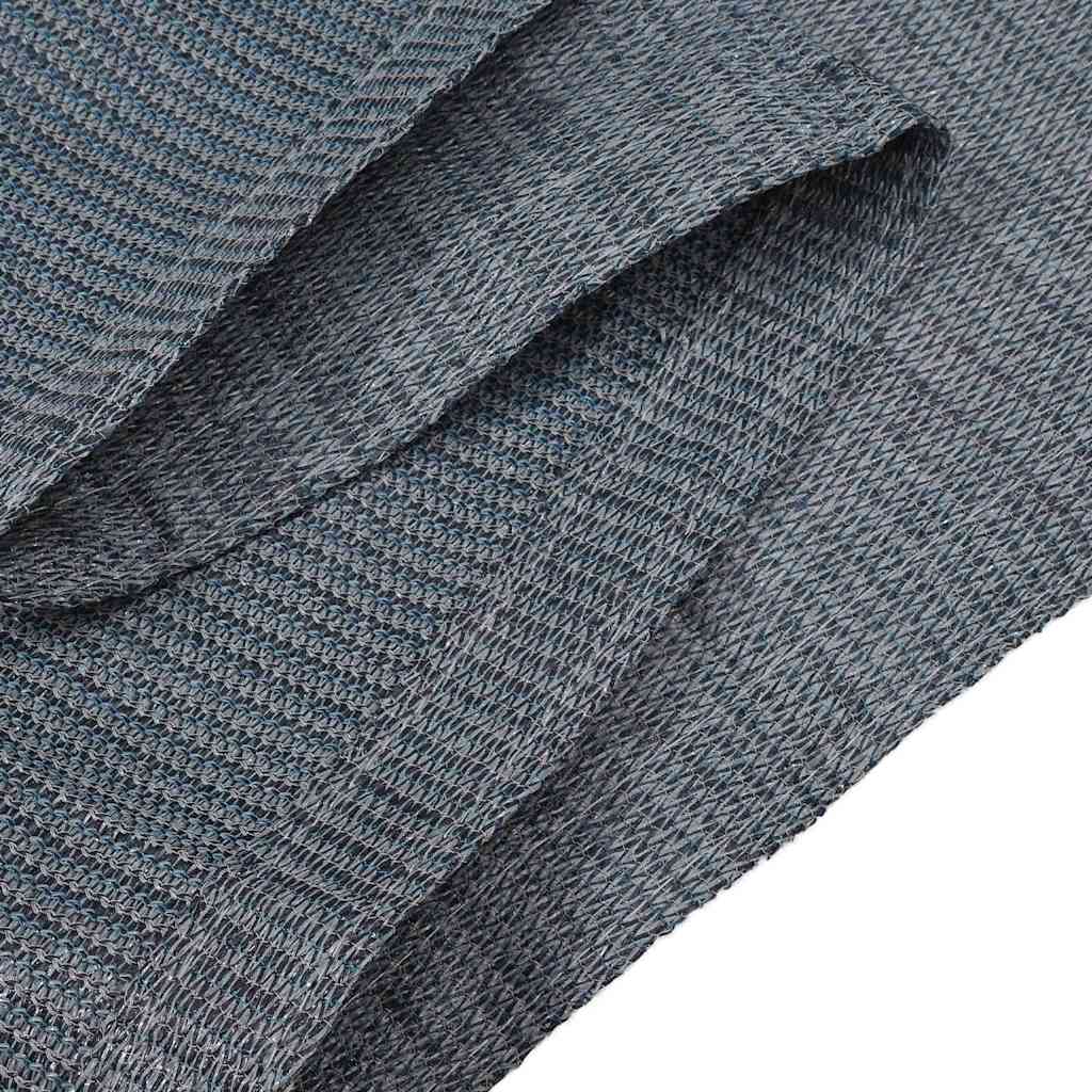 Zeltteppich Blau und Grau 450 x 250 cm Polyethylen