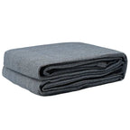 Zeltteppich Blau und Grau 450 x 250 cm Polyethylen