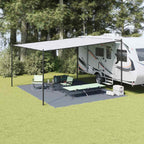 Zeltteppich Blau und Grau 500 x 400 cm Polyethylen